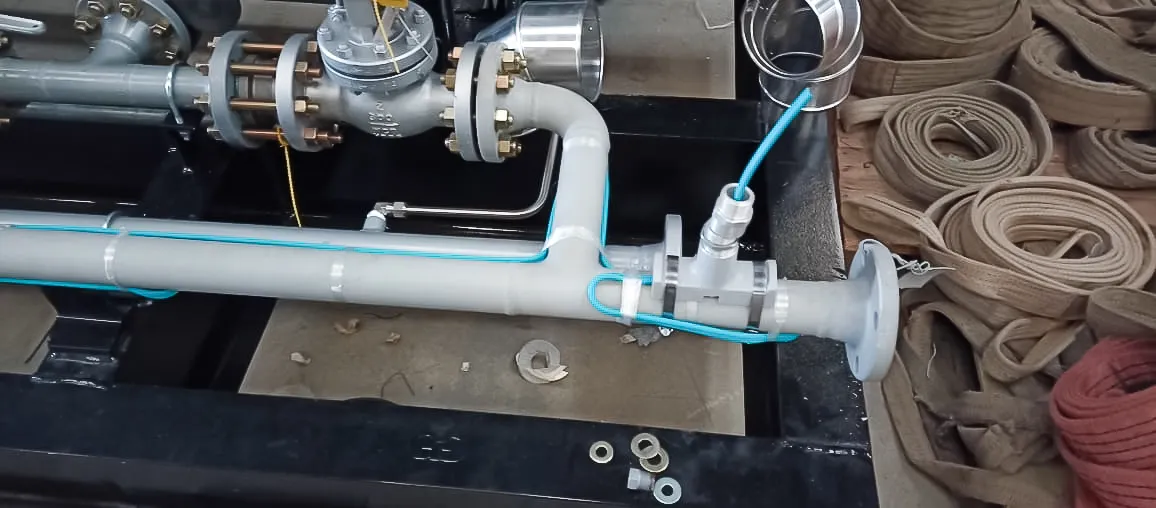 Tracing eléctrico con cables calefactores instalados en cañerías industriales – Aislaciones DM
